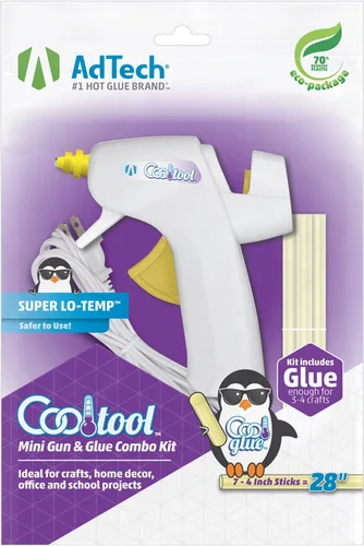 Miniatura 10 de AdTech Barras de pegamento de temperatura ultra baja, Mini de 4 pulgadas – Paquete de 15 para manualidades seguras y bricolaje, unión rápida, ideal
