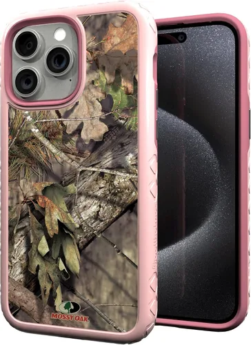 Miniatura 104 de cellhelmet Mossy Oak Agua Yellowfin Funda de doble capa en gris diseñada para iPhone 13 Mini a prueba de golpes y caídas, duradera, como se ve