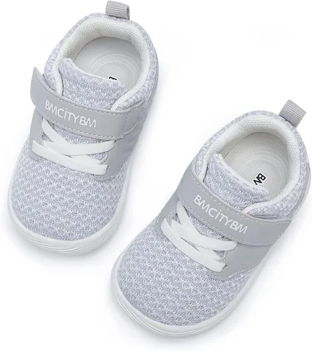 Miniatura 3 de BMCiTYBM Zapatos para caminar de malla transpirable para bebés, niños y niñas, ligeros, antideslizantes, para primeros pasos, 6, 9, 12, 18, 24 meses