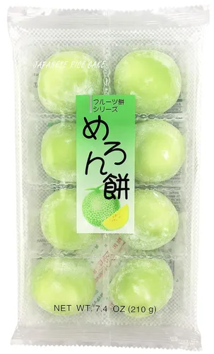 Miniatura 2 de Frutas Mochi Daifuku Melón 7.4oz/210g (paquete de 3)