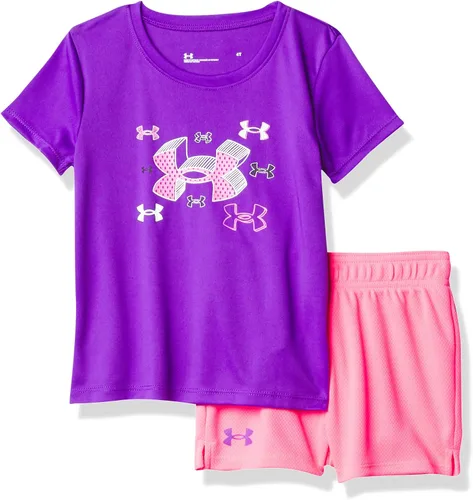 Miniatura 73 de Under Armour baby-girls Ua Terrazzo Leopard Heart SetShort Set