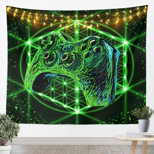 Miniatura 14 de Feelyou Tapiz de auto deportivo Yin Yang, tapiz para colgar en la pared para niños, niñas, hombres, deportes extremos, decoración fresca de carreras