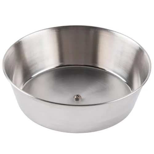 Miniatura 4 de American Metalcraft BA640S - Cubiertas redondas de acero inoxidable para untar (6 ½") de diámetro.