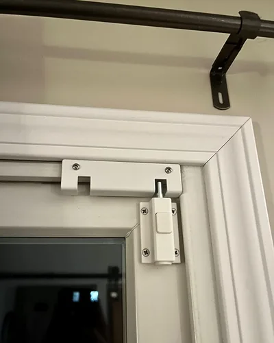 SDGINA Cerradura de puerta corredera para puerta corrediza de cristal, cerraduras de seguridad para puertas corredizas de patio, tamaño de cerradura