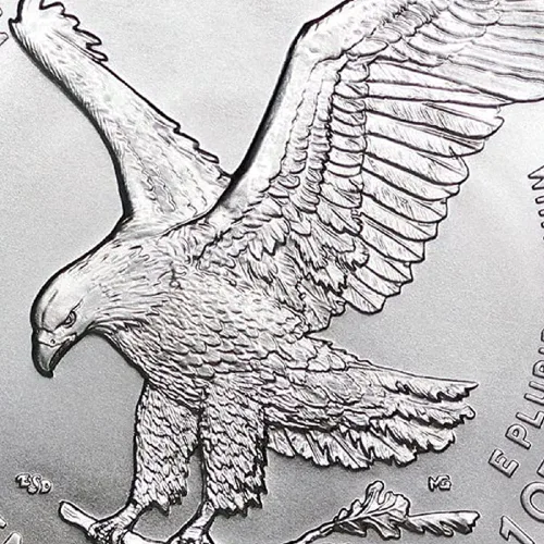 Miniatura 6 de Moneda Águila Americana de Plata 2026-1 oz Brillante Sin Circular con Certificado de Autenticidad $1 Vendedor BU