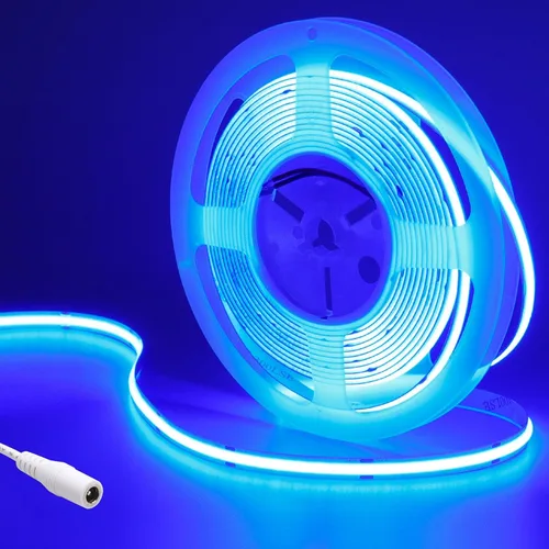 Miniatura 11 de Tira de Luces LED COB de 49.2 pies/15M CC 24V Blanco Frío 6000K 5760LEDs CRI 93+ 11000lm Brillo Uniforme IP20 No Impermeable Luces de Cinta LED