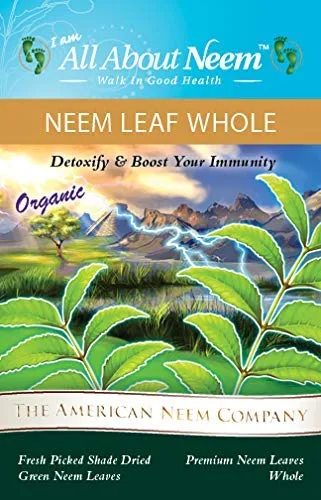 Miniatura 4 de Hojas orgánicas de neem TODAS las frescas cosechadas silvestres secas de primera calidad 5 onzas para té, desintoxicación natural de EE. UU