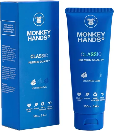 Miniatura 9 de MONKEY HANDS Gel de Agarre MonkeyHands para Pole Dance, Calisthenics, Anillas, Parkour, Gimnasia, Pádel, Tenis y Más - Alto Rendimiento - Amigo