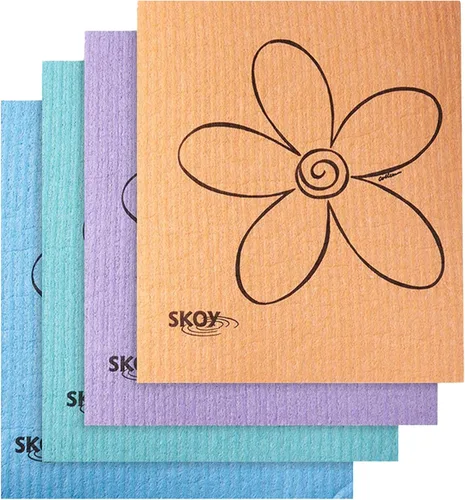Miniatura 21 de Skoy Paño de cocina sueco, paquete de 8 paños de cocina suecos versátiles para uso doméstico y doméstico, paños de limpieza reutilizables, aptos