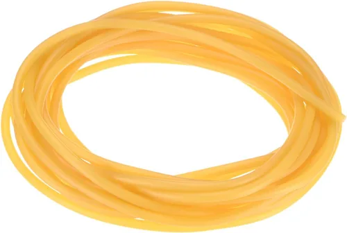 Miniatura 19 de M METERXITY Tubo de goma de látex natural, 5/64 pulgadas [0.067 in] ID x 11/64 pulgadas [0.177 in] OD Tubo de manguera de látex de 10 pies de Verde