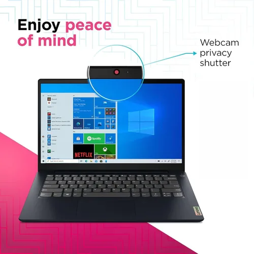Miniatura 5 de Lenovo IdeaPad 3 Laptop FHD de 14 pulgadas, procesador Intel Core i3, Windows 11, 4 GB DDR4 de RAM, SSD PCIe de 128 GB, lector de tarjetas HDMI