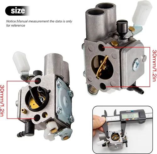 Miniatura 3 de SYOWADA C1Q-S233 Kit de reparación de carburador de repuesto para STIHL MS251 MS231C MS251C MS241 MS231 MS241C con línea de filtro de combustible