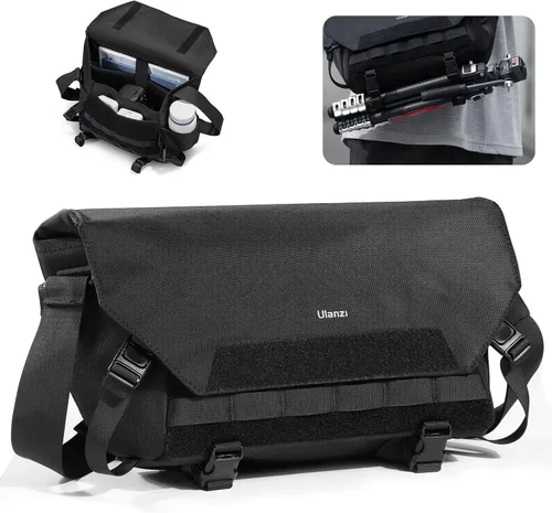 Miniatura 8 de ULANZI YY08 Bolso de Hombro Diario para Cámaras de Acción DJI Osmo Pocket 3/GoPro/Insta360, Bolso Cruzado Portátil para Vlog y Fotografía con Correa