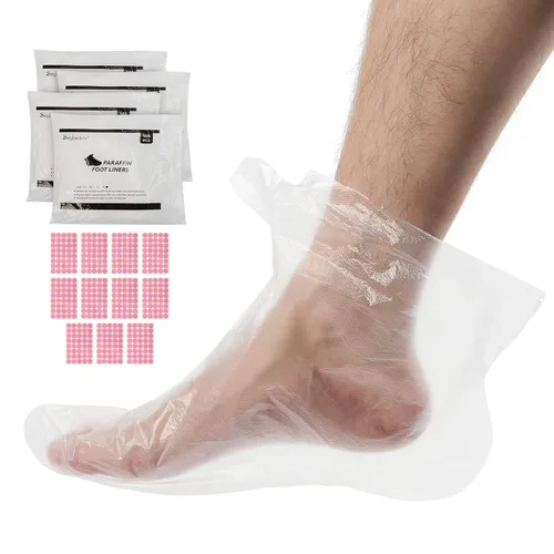Miniatura 11 de Segbeauty Forros de baño de cera de parafina para pies, 200 piezas extra grandes XL bolsas de parafina para pies, calcetines de baño de parafina