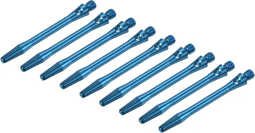 Miniatura 22 de PATIKIL Eje de dardo, rosca mediana 2BA de aluminio Dart Tallos de dardo Accesorios de lanzamiento de montaje para punta de acero Latón