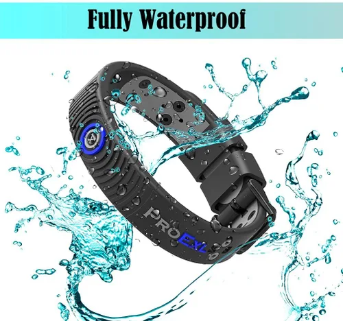 Miniatura 3 de Pulsera magnética definitiva, impermeable y se adapta a todas las muñecas, mantente activo Negro azul