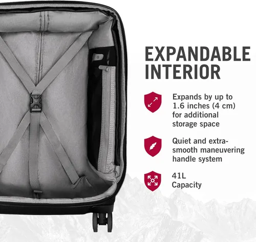 Miniatura 5 de Victorinox Airox Hardside, Negro -, Viajero Frecuente Plus