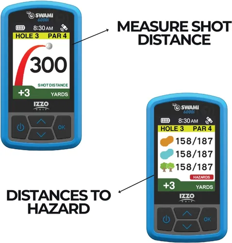 Miniatura 4 de Izzo Swami Golf GPS Rangefinder - Color Display & Scorekeeper