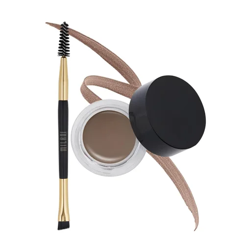 Miniatura 10 de Milani Stay Put Brow Color - Marrón Medio (0.09 onzas) Color para cejas vegano, sin crueldad animal que rellena y da forma a las cejas