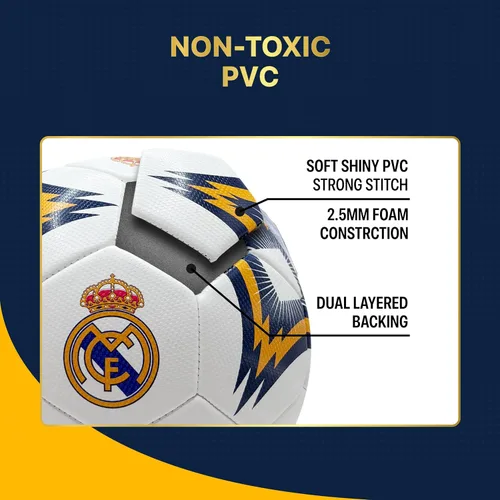 Miniatura 6 de Icon Sports Balón de fútbol oficial del Real Madrid CF Real Madrid-Blanco