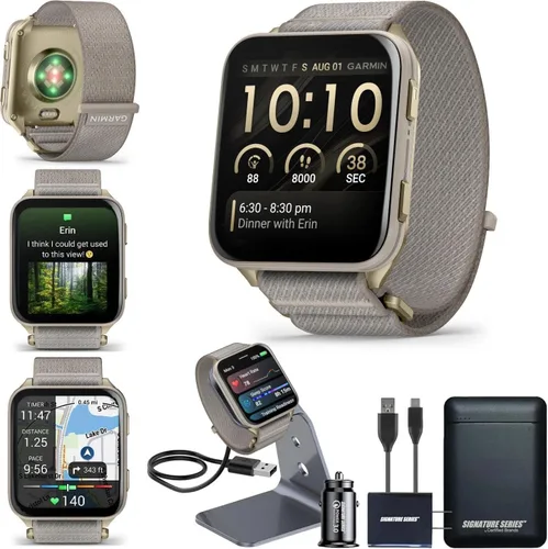 Miniatura 12 de Garmin Venu X1 - Reloj inteligente GPS delgado y ligero, color negro, pantalla AMOLED, funciones avanzadas de salud y fitness, seguimiento