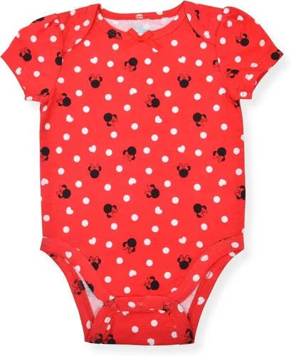 Miniatura 8 de Disney Minnie Mouse Fabulous - Paquete de 5 mamelucos para niñas recién nacidas, bebés y bebés