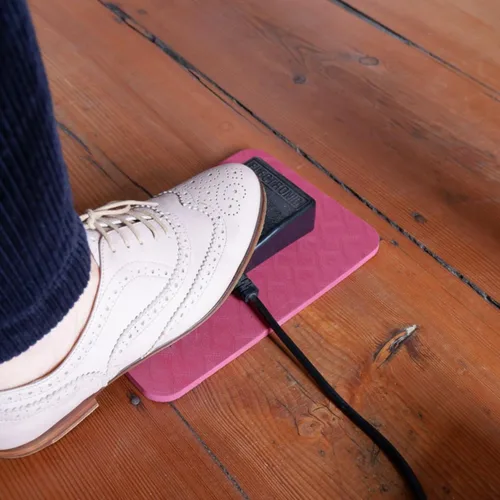 Miniatura 8 de Madam Sew Alfombrilla antideslizante para pedal de máquina de coser, alfombrilla de coser que reduce la vibración con goma antideslizante que