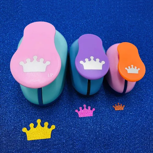 Miniatura 17 de Juego de 3 piezas de arco (5/8 pulgadas + 1 pulgada + 1.5 pulgadas) para manualidades, punzones de papel para manualidades, álbumes de recortes