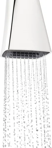 Miniatura 3 de Pfister Venturi F5297VNC - Grifo de cocina con rociador desplegable y dispensador de jabón, mango único, arco alto, acabado cromado pulido, F5297VNC