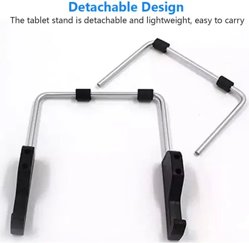 Miniatura 4 de Kinizuxi Soporte ajustable para tablet, soporte antideslizante de aleación de aluminio para tabletas, iPad, Samsung y Kindle Fire, soporte