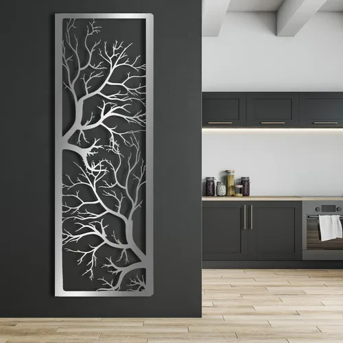 Miniatura 6 de Arte de pared de árbol de la vida, arte de pared de árbol de metal, letrero de árbol, decoración de pared de metal, decoración de pared de rama