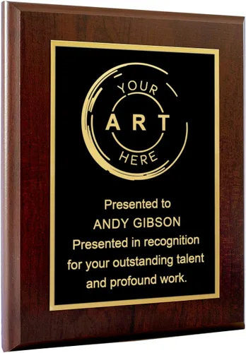 Miniatura 15 de Placas y premios grabados personalizados. Ideales para jubilación, agradecimiento, reconocimiento militar, logros especiales, memoriales, deportes