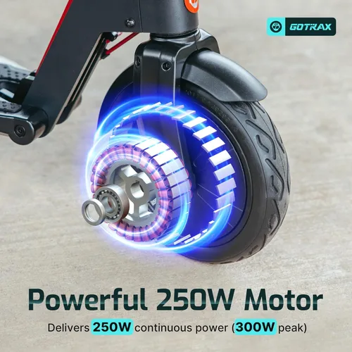 Miniatura 5 de Gotrax GXL V2 Electric Scooter for Adult, 8.5" Solid Tire Max 12 Mile 15.5Mph Speed Powered By 250W Motor, Foldable Commuting E Scooter for Adult