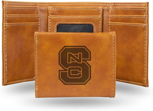 Miniatura 72 de NCAA Rico Industries - Billetera triple grabada con láser, con grabado láser, accesorio para hombre