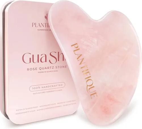 Miniatura 11 de PLANTIFIQUE Juego de Rodillo Facial de Hielo y Gua Sha de Acero Inoxidable - Herramientas de Masaje para Cuidado de la Piel con Crioterapia - Juego