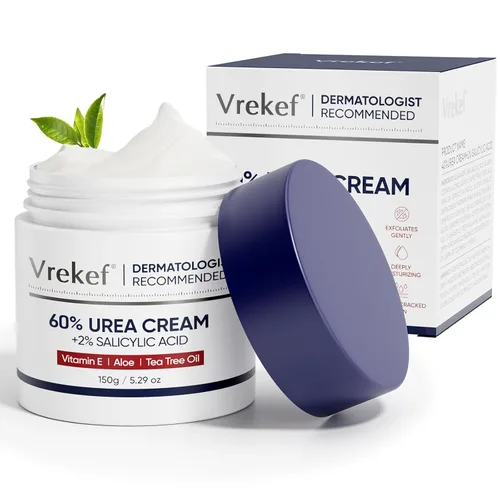 Miniatura 9 de Crema de urea 40 por ciento para pies de máxima resistencia, crema de urea 40% más ácido salicílico 2%, crema para pies y manos para piel seca