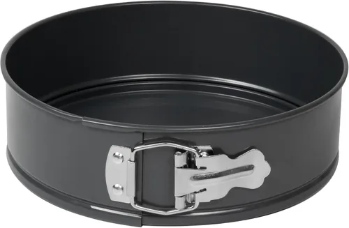 Miniatura 10 de KB1067 - Molde para tartas de teflón de 8 pulgadas con base suelta poco profunda, grafito, gris, mediano