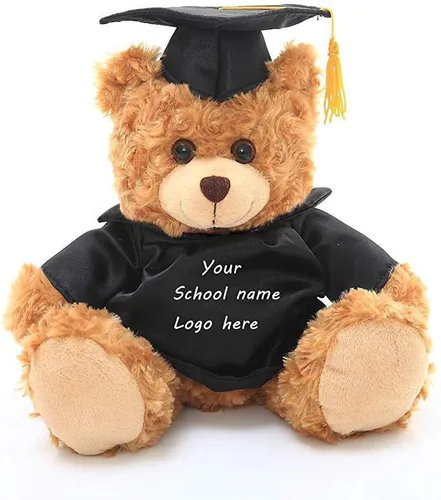 Plushland Peluche de animal, juguetes de 12 pulgadas, regalo para el día de graduación, lo mejor para cualquier graduado de escuela, 12 pulgadas,