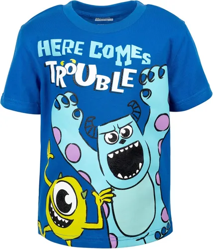 Miniatura 3 de Disney Winnie the Pooh Lion King Pixar Monsters Inc Toddler Boys T-Shirt and Mesh Shorts Outfit Set Toddler to Big Kid