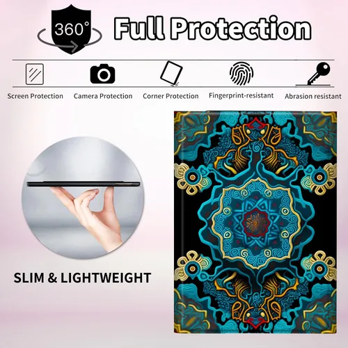 Miniatura 3 de Para Samsung Galaxy Tab S6 Lite Funda 2022/2020 Teclado Inalámbrico Desmontable Y Cubierta De Soporte De Cuero PU Funda Protectora Para Samsung