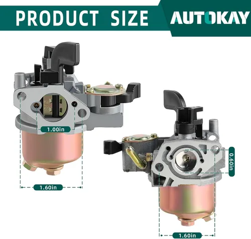 Miniatura 3 de AUTOKAY Carburador para MBX10 MBX11 79cc 97cc Carb Monster Moto MM-B80 80cc Mini Pit Bike Carb