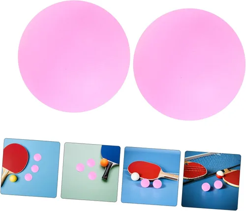 Miniatura 8 de 150 bolas de pingpong rosadas sin costuras para actividades de fiesta, entrenamiento y entretenimiento, pelotas de tenis de mesa de plástico