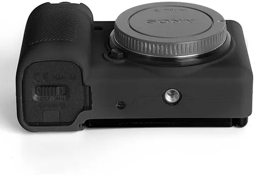 Miniatura 5 de Pocoukate Funda para cámara Sony ZV-E10 / ZV-E10L, estilo Vlog Alpha ZV-E10 ZV-E10L Cámara digital antiarañazos, ajuste delgado, funda suave