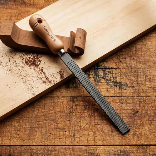 Miniatura 6 de Kings County Tools Raspa plana para carpintería de 8 pulgadas Material de acero de alta calidad Duradero y duradero Mango de madera de haya