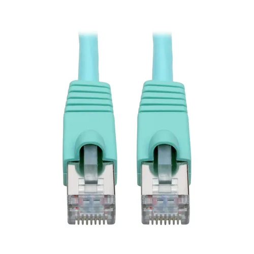 Miniatura 9 de Tripp Lite Cable Ethernet Cat6a 10G, cable de conexión de red STP moldeado sin enganches (RJ45 M/M), negro, 35 pies/34.8 ft, garantía