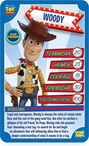 Miniatura 5 de Top Trumps Juego de cartas Disney Pixar Toy Story – Juegos familiares para niños y adultos – Juegos de aprendizaje – Juegos de cartas para niños