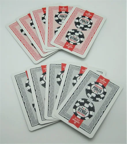 Miniatura 3 de Copag Juego de 2 mazos auténticos repartidos en WSOP usados de plástico naipes Bridge Standard Index
