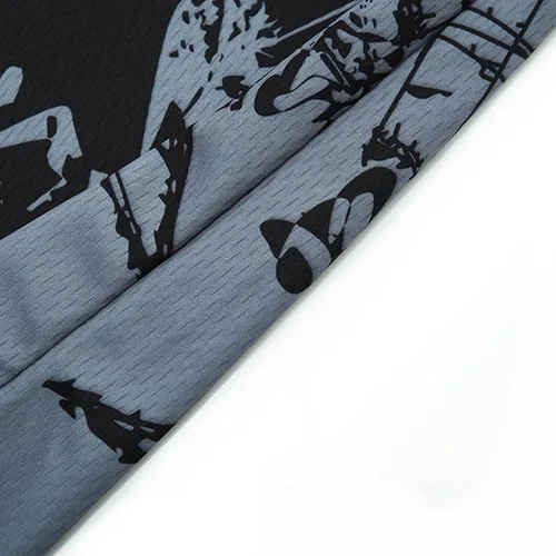 Miniatura 6 de Weimostar Maillot de ciclismo de manga larga para hombre transpirable equipo deportivo equitación camiseta de ciclismo