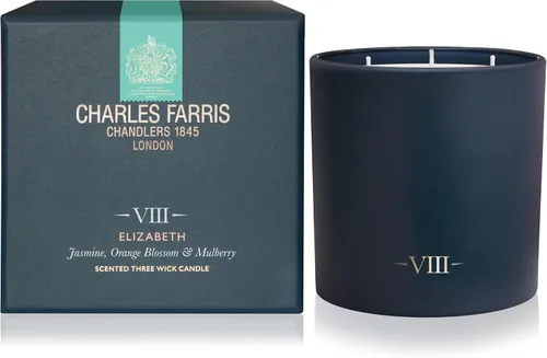 Miniatura 12 de Charles Farris British Expedition - Vela perfumada de 3 mechas de clavo, tabaco y té de menta