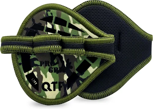 Miniatura 8 de QTF Almohadillas de neopreno para gimnasio, protectores de palma de gimnasio, reemplazo de guantes de entrenamiento para hombres y mujeres, Rosa
